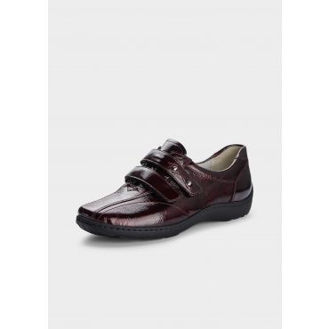 Kävelykengät säädettävin tarranauhoin - bordeaux - Gr. 38 - Goldner Fashion