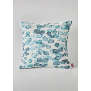 Tyynynpäällinen - petroli / kuvioll. - Gr. Vakiokoko - Goldner Fashion