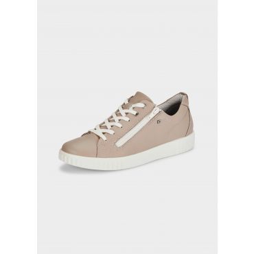 Nauhakengät, joissa mukava vetoketju - myyränruskea - Gr. 37 - Goldner Fashion