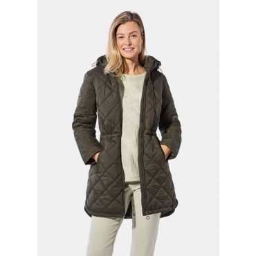 Tikkitakki, takaa pidempi - khaki - Gr. XL - Goldner Fashion