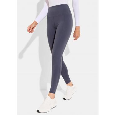 Leggingsit erityisen korkealla vyötärönauhalla - antrasiitti - Gr. XL - Goldner Fashion