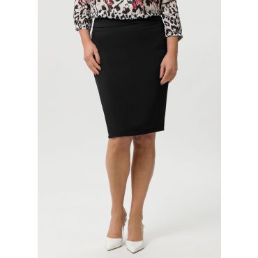 Kapea hame power-stretch-kankaasta - musta - Gr. 46 - Goldner Fashion