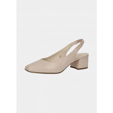 Remmiavokkaat laadukasta nahkaa - beige - Gr. 38 - Goldner Fashion