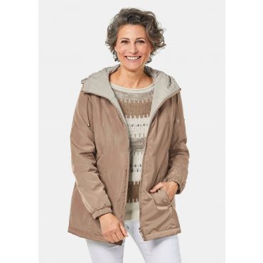 Hupullinen takki - myyränruskea - Gr. 23 - Goldner Fashion