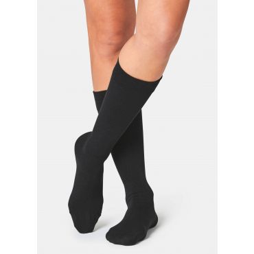 Toiminnalliset tukipolvisukat - musta - Gr. 1 - Goldner Fashion