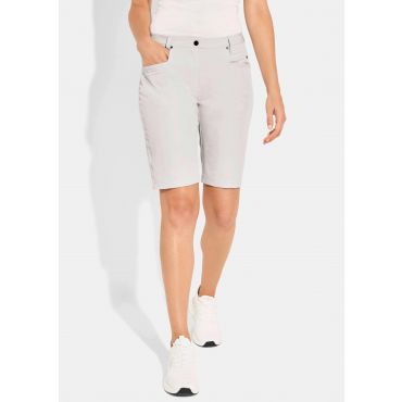 Bermudahousut active-stretch-materiaalista - beige - Gr. 44 - Goldner Fashion