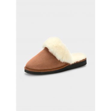 Tohvelit - ruskea - Gr. 39 - Goldner Fashion