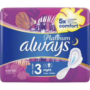Always Platinum Koko 3 Night - 8 kpl