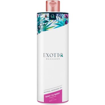 Exotiq Body to Body lämmittävä hierontaöljy - 500ml