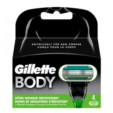 Gillette Body - 4 pakkausta
