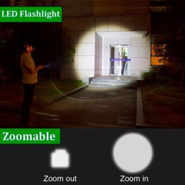 TACLIGHT LED Zoom-taskulamppu