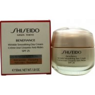 Shiseido Benefiance Wrinkle Smoothing Day Cream SPF25 50ml