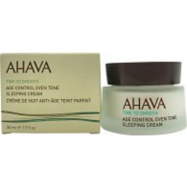 Ahava Time To Smooth Age Control Even Tone Sleeping Cream 50ml