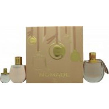 Chloé Nomade Gift Set 75ml EDP + 5ml EDP + 100ml Body Lotion