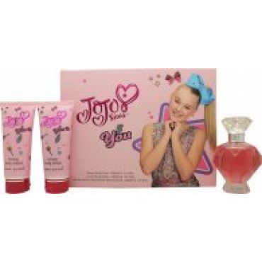 JoJo Siwa Be You Gift Set 100ml EDP + 100ml Body Wash + 100ml Body Lotion