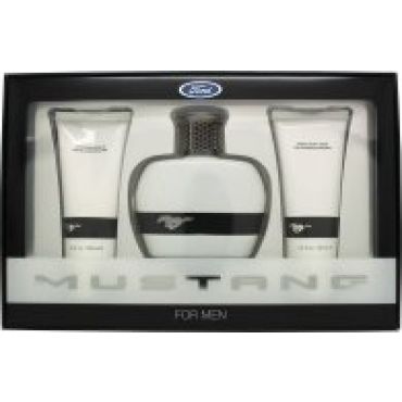 Mustang Ford Mustang Gift Set 100ml EDT + 100ml Aftershave Balm + 100ml Shower Gel