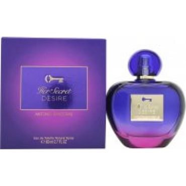 Antonio Banderas Her Secret Desire Eau de Toilette 80ml Spray
