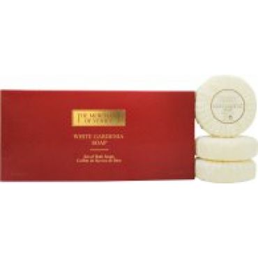The Merchant of Venice White Gardenia Soap 3 x 100g