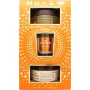 Nuxe Honey Lover Gift Set 175ml Rêve de Miel Body Scrub + 200ml Rêve de Miel Body Oil Balm + 70g Rêve de Miel Candle