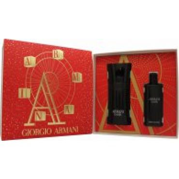 Giorgio Armani Code Gift Set 50ml EDT + 15ml EDT