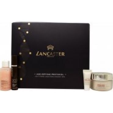 Lancaster Total Age Correction Gift Set 100ml Express Cleanser + 50ml Anti-Aging Day Cream SPF15 + 10ml 365 Skin Repair Serum + 3ml Anti-Aging Retinol-in-Oil