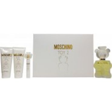 Moschino Toy 2 Gift Set 100ml EDP + 10ml EDP + 100ml Shower Gel + 100ml Body Lotion