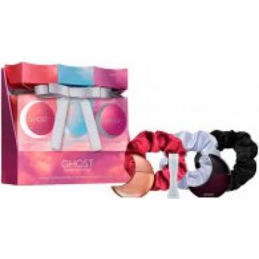 Ghost Mini Cracker Collection 10ml Orb of Night EDP + 10ml Deep Night EDT + 5ml Ghost EDT + 3 Scrunchies