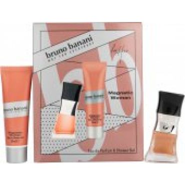 Bruno Banani Magnetic Woman Gift Set 30ml EDP + 50ml Shower Gel