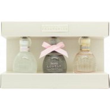 Sarah Jessica Parker Lovely Gift Set 10ml Lovely Sheer EDP + 10ml Born Lovely EDP + 10ml Lovely EDP