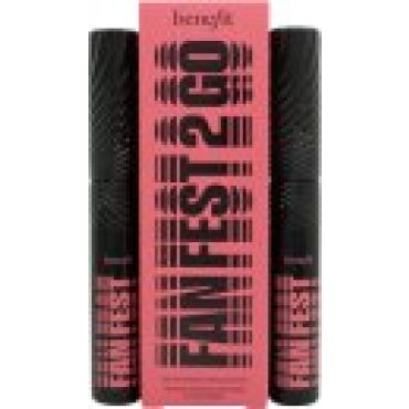 Benefit Fan Fest Fanning & Volumizing Mascara Duo Set 2x 8.5g Fanfest Volumizing Black Mascara