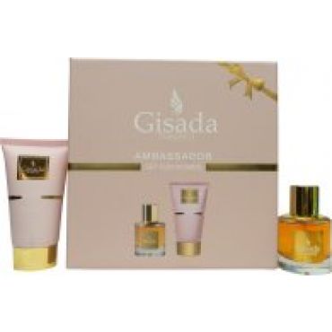 Gisada Ambassador Women Gift Set 50ml EDP + 100ml Shower Gel