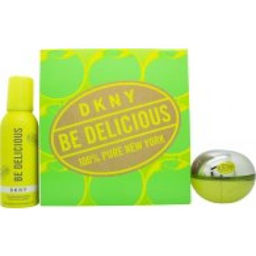 DKNY Be Delicious Gift Set 100ml EDP + 150ml Refreshing Shower Mousse