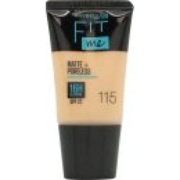 Maybelline Fit Me Matte & Poreless Foundation SPF22 18ml - 115 Ivory