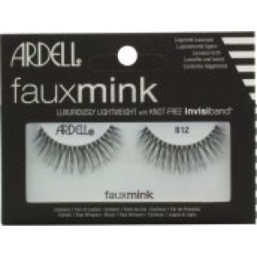 Ardell Luxuriously Lightweight Faux Mink False Eyelashes 812 Black