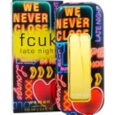 FCUK Late Night Woman Eau de Toilette 100ml Suihke