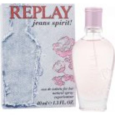Replay Jeans Spirit! for Her Eau de Toilette 40ml Spray