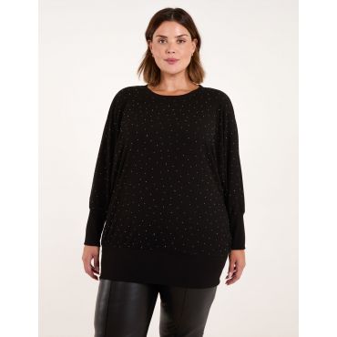 Curve Diamante Batwing Top - ONE / BLACK