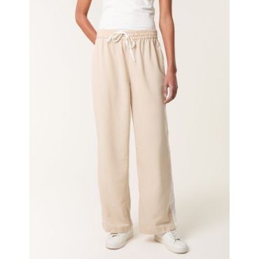Side Stripe Trouser - M / STONE