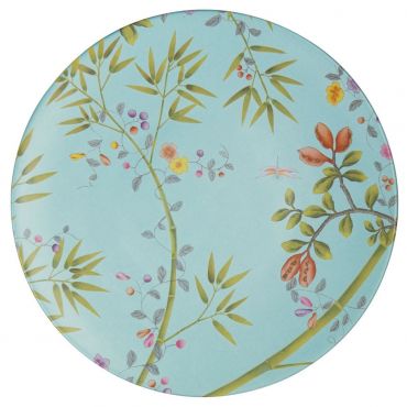 Raynaud Paradis Turquoise Flat Plate,  27 cm