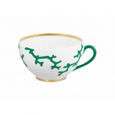 Raynaud Cristobal Emeraude Breakfast Cup,  11.4 x 6.8 cm