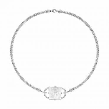 Lalique Nysa Necklace, Clear
