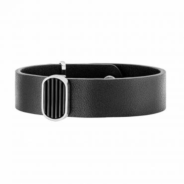 Lalique L'Homme Alpha Black Bracelet