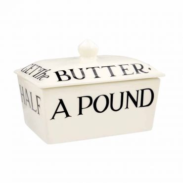 Emma Bridgewater Black Toast Small Butter Dish