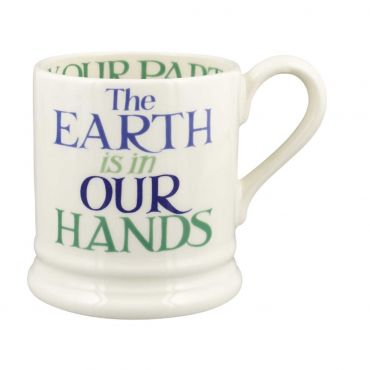 Emma Bridgewater Rainbow Toast In Our Hands 1/2 Pint Mug