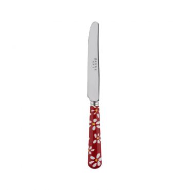 Sabre Marguerite Red 17cm Breakfast Knife