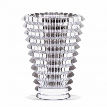 Baccarat Eye Oval White Vase