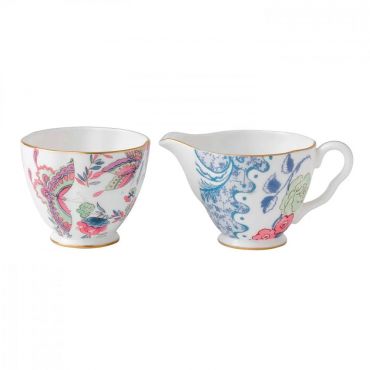 Wedgwood Butterfly Bloom Cream & Sugar