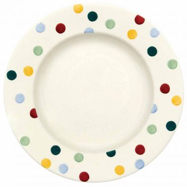 Emma Bridgewater Polka Dot 10 1/2 Inch Dinner Plate