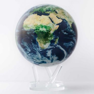 MOVA Satellite View with Cloud Cover 8.5 Inch Globe
