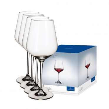 Villeroy & Boch La Divina Bordeaux Goblets, Set of 4